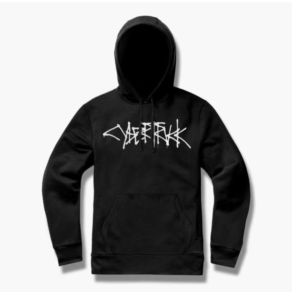 *SOLD*  Other Listing Available Tesla Cybertruck Graffiti Hoodie Size Large - Picture 2 of 5